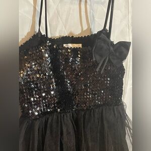 Pippa & Julie Girls Black Dress Size 16